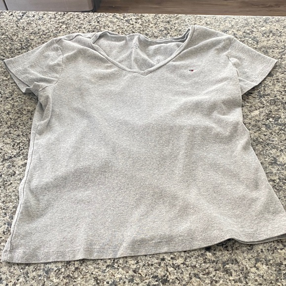 Tommy Hilfiger V-Neck Tees - Picture 8 of 9